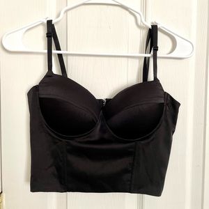 *SOLD* cute black busty top